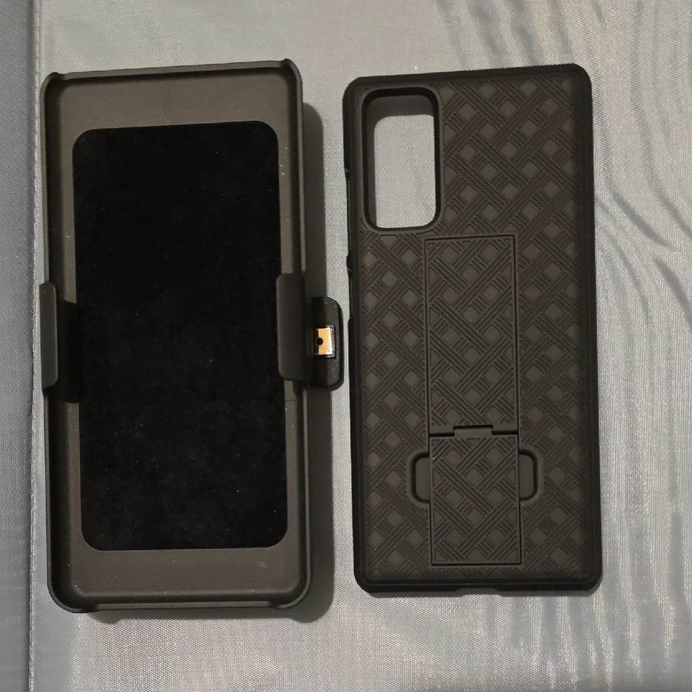 Samsung Black Phone Holster Case for S20FE